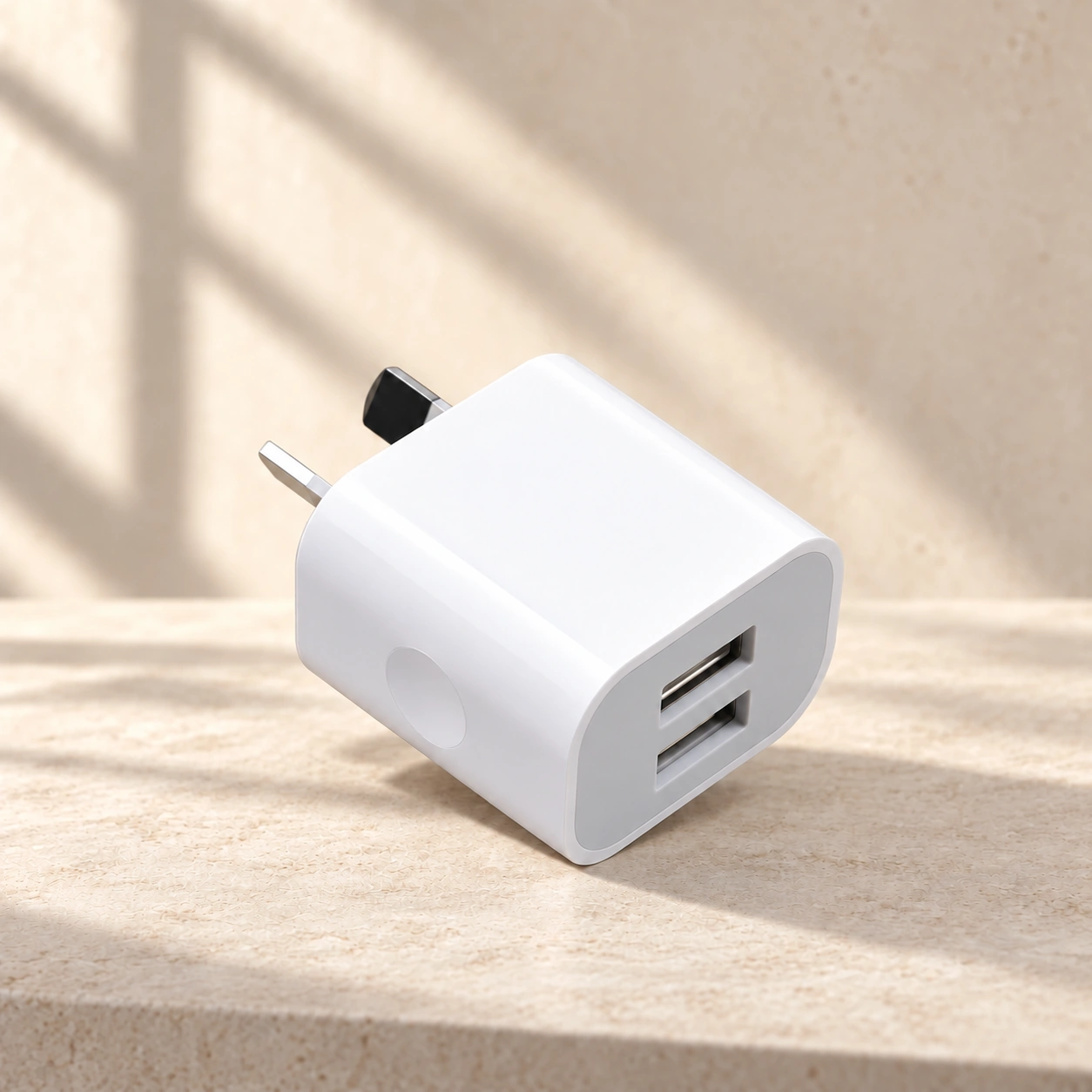 USB adapter in white